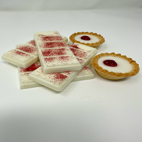 Cherry Bakewell Snap Bars